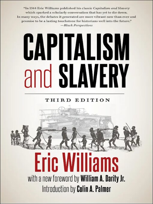 Title details for Capitalism and Slavery, Third Edition by Eric Williams - Available